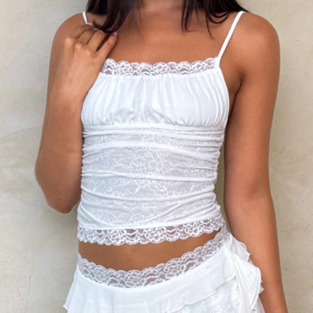 TIGER MIST Avalyn camisol  size xs NEW NWT lace *skirt sold in separate listing